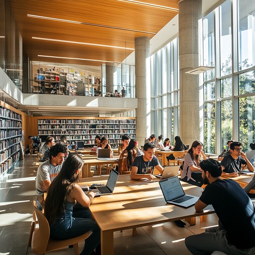 Modern academic study space